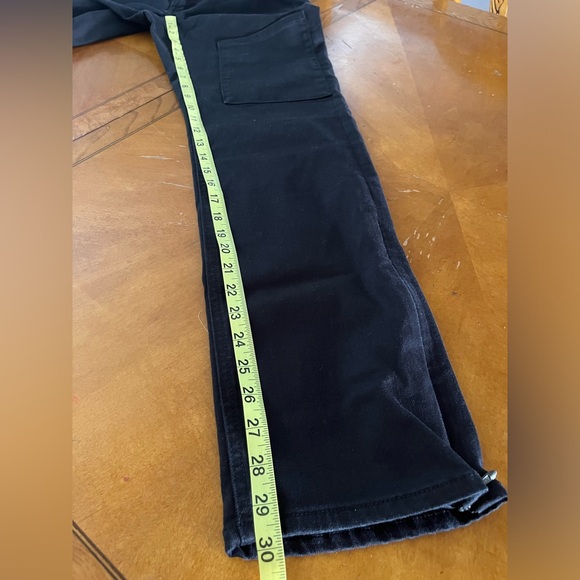 Goodfellow & Co Adaptive Fit Black Jeans Men Women 28x30 Seated Snap close NEW - Picture 10 of 11